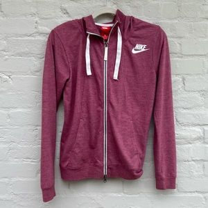 Nike zip up sweater